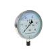 High quality Manometer silicone oil filled bar pressure gauge