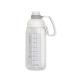 Outdoor Big Workout Plastic Sport Bottles 1.8L With Handle
