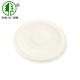 FDA Flat 3.15in 80mm Eco Friendly Coffee Cup Lids  For Hot Cups Compostable