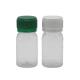 30ml PET White Oral Liquid Medicine Bottle with Safety Cap and Screen Printing