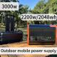 Un38.3 Portable Power Station Rechargeable LiFePO4  Solar Generator