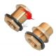 1/2 Female 3/4 Male GHT Brass Compression Fitting With Rubber Ring