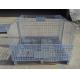 heavy duty storage containers / mesh pallet wire cage wire mesh container