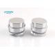 Silver Eyeshadow Empty Cream Jar Korean Design 15g Capacity Customized Color
