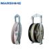 1160mm Large Diameter Stringing Block With Nylon Sheave Lifting Cable Pulley Electric Block