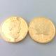 Promotion 1872 Deutsche Bank coins Gold clad coin / queen elizabeth gold coin