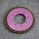 Customized Stenter Machine Parts Brush Wheel Purple Plastic Body Mixed Bristle Pig Hair 8 Holes