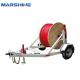 Self Loading Hydraulic Cable Drum Trailer Double Reel Customized