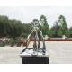 Classical Modern Abstract Sculpture , Outdoor Decor Large Garden Ornaments Statues