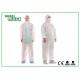 55gsm PP Hooded Chemical Disposable Coveralls
