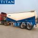 TITAN tri axle 30/35cbm cement bulker transporters pneumatic sand trailer