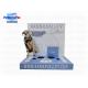 Visual Impactful Dog Pet Desktop Cardboard Counter Display Easy To Assemble