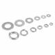 M3 Zinc-Plated DIN 150 Plain Washers  Factory Directly Flat Gasket Washer Color Customized
