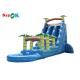 Inflatable Swimming Pool Slide Tropical Fiesta Breeze Commercial Inflatable Water Slide For Kids Adults