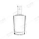 Acid Etch Surface Handling Custom Size Accepted Transparent Glass Bottle for Vodka Spirits