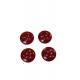 Fireman Uniforms Clothing Melamine Buttons 18L Red Color Fireproofing
