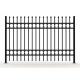 Hot Dipped Galvanized Steel Garrison Fence Panels Tubular Steel Panels 2100mm*2400mm