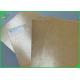 Strong Moisture And Greaseproof PE Coated Kraft Paper 250g 300g Sheets