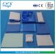 CE ISO13485 Hospital Use Surgical Gyn and Obstetrics Drape Pack