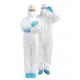 Tear Resistant Disposable Protective Coveralls For Food / Pharmaceutical Industry