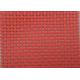 orange color 4X4 woven wire fabric for outdoor furniture waterproof oil-proof and Anti-UV