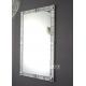 Indoor Exquisite Crystal Clear Mirror Wall Mounted Mirror L980*W630*S40mm