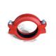 Galvanized Ductile Iron Pipe Fittings Durable Grooved Shoulder Coupling