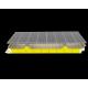 Construction Glasswool Sandwich Panel Customized Length And Width