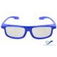 Reald 3D Masterimage Cinema Active Shutter Glasses , Blue Plastic 3D Glasses