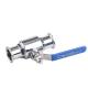 1''-8'' Standard Stainless Steel Ss 304 316 Sanitary Tri-Clamp Ball Valve with Design
