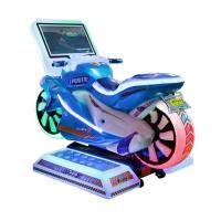 1 Player Kids Arcade Machine / Motorcycle Racing Simulator With 19 Screen
