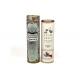 Eco-friendly Wine Cardboard Tube Packaging , Golden Movable Lid Paper Cans