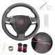Hand Stitching Artificial Leather Steering Wheel Cover for Fiat Bravo Linea Grande Punto 2005 2006 2007 2008 2009 2010 2011 2012