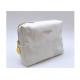Fashion White Customized Logo Travel Makeup Pouch For Promotional Toiletry