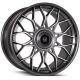 Grey Machined Face 3PC Forged Wheels Custom 22inch Rims For Tesla Model 90mm