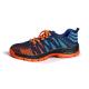 Shengjie Factory Direct Orange Worksite Boots Fly Knitting Sport Ox Tendon Sole High Quality Flywoven Mesh  Safety Shoes