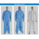 Non Woven Disposable Isolation Gown , Disposable Body Suit With Hood And Boots