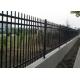 Various Size Decorative Ornamental Steel Fence For Residential , Weather Proof