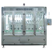 12 Nozzle Solvent Chemical Liquid Filling Machine Automatic 1-5L 1800 BPH