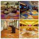 Axminster PVC Commercial Flooring , Cut Pile Twist Carpet Jacquard Style