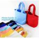 Organic Cotton Reusable Eco Bags , Rope Handle Tote Bag Embossing Surface Handling