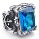 Tagor Jewelry Super Fashion 316L Stainless Steel Casting Rings Collection PXR026