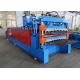 Glazed Automatic Touch Screen Roof Tile Roll Forming Machine 50hz Cr12