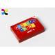 Kids Baby LearniSetng Funny Fruit Vegetables Playing Card Printing Services With Box Packing