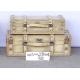 L40x27x14.5 Plywood Ivory Treasure Chest Storage Trunk