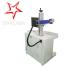 Aluminum Plate Fiber Laser Etching Machine , QR Code Laser Marking Equipment