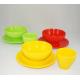 Customizable Food Grade Silicone Cutlery Set Silicone Food Container Frisbee
