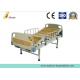 Wooden Batten Surface Medical Hospital Beds Stainless Steel Handrail (ALS-M250)