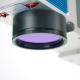 BCX Fiber Laser Metal Cutting Machine , 7000mm/S Desktop Laser Engraver