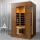 Apartment Indoor Carbon Fiber Heaters WoodenInfrared Sauna Room Hemlock
